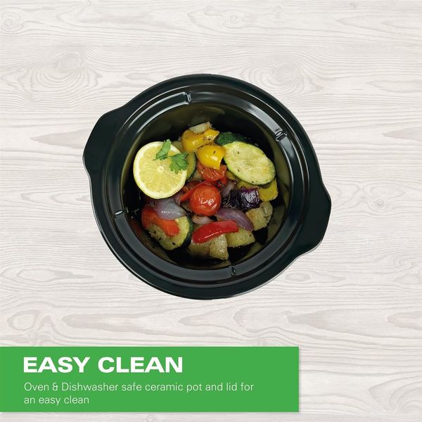 Hamilton Beach 1.8L Slow Cooker Silver Open Box