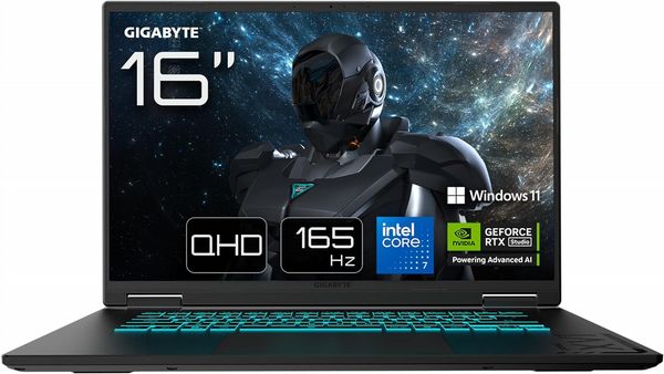 Gigabyte 16 7 240H W11H A16 Pro DYH Gaming Laptop